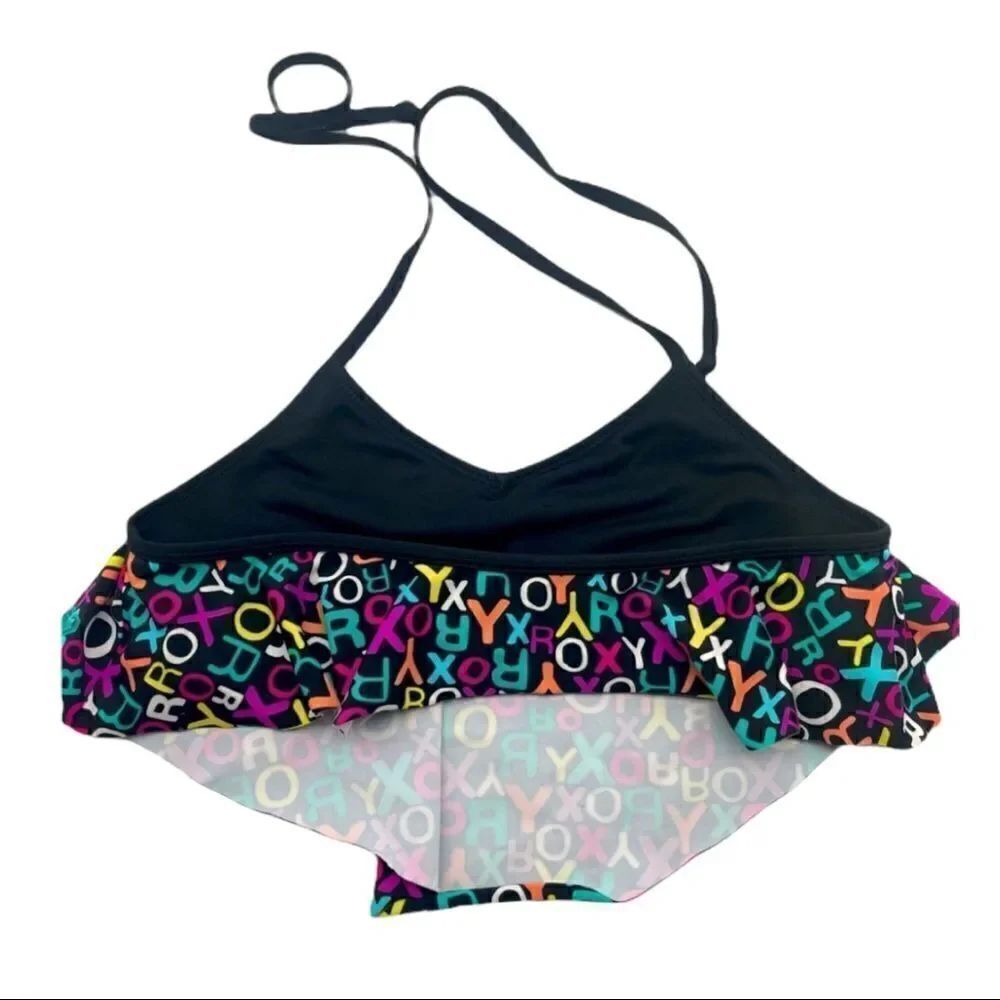Roxy Halter Flutter Bikini Top - Picture 2 of 12